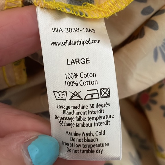 Solid & Striped size L daisy 3 tier ruffled skirt set with matching top - Picture 13 of 15